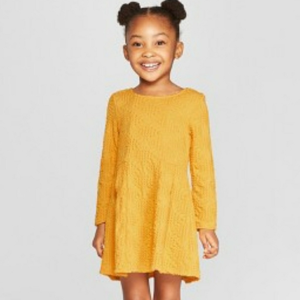 GENUINE KIDS® from OSHKOSH Baby Pucker Knit Dress